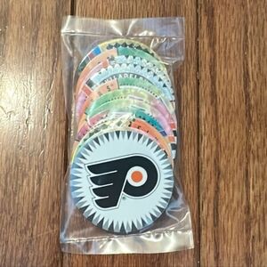 NHL 🏒 Hockey Philadelphia Flyers Vintage Flyers Pogs 1994